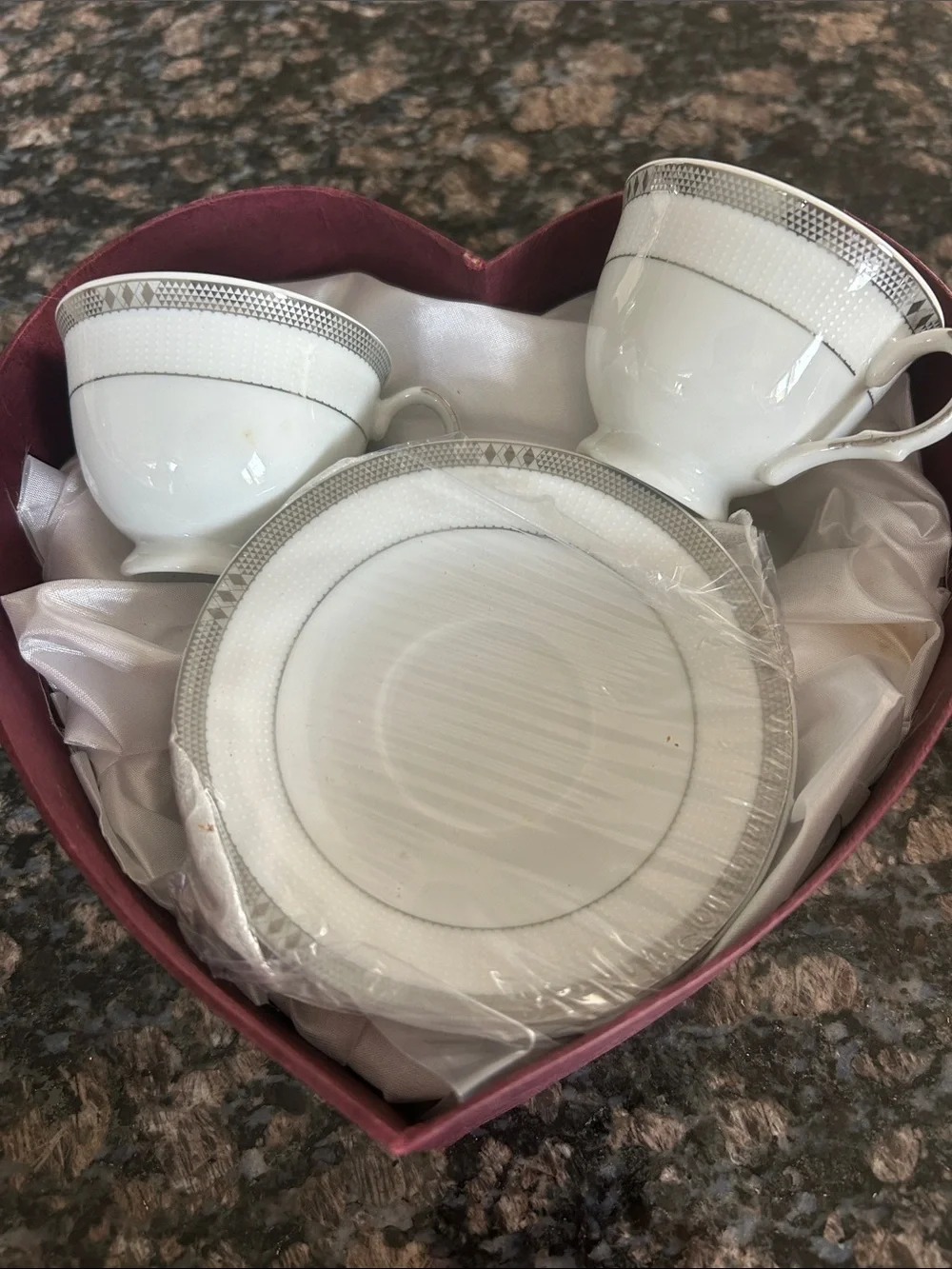 D'MODA 4PC ESPRESSO SET NWT